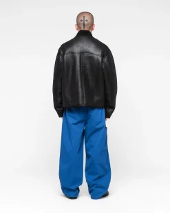 SHEARLING REVERSIBLE BOMBER