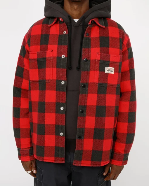 SHERPA GEFÜTTERTES BUFFALO PLAID-HEMD
