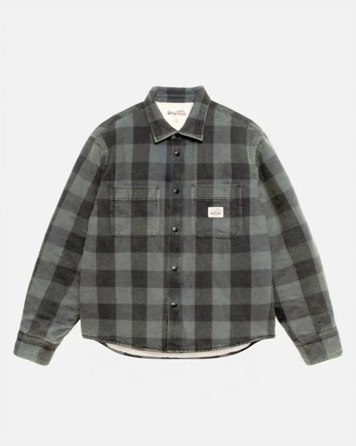 SHERPA GEFÜTTERTES BUFFALO PLAID-HEMD