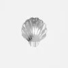 SILVER CLAM ASHTRAY