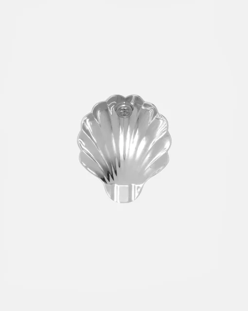 SILVER CLAM ASHTRAY