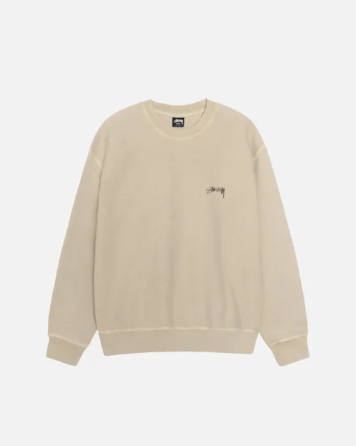 SMOOTH STOCK CREW PIGMENT DYED