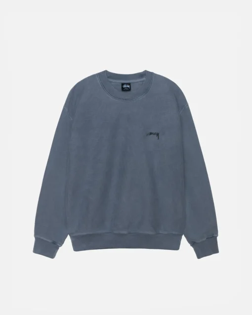 SMOOTH STOCK CREW PIGMENT DYED