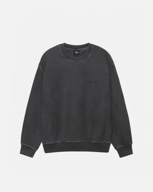 SMOOTH STOCK CREW PIGMENT DYED