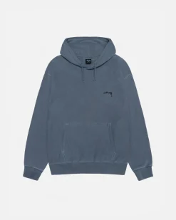 SMOOTH STOCK HOODIE PIGMENT DYED