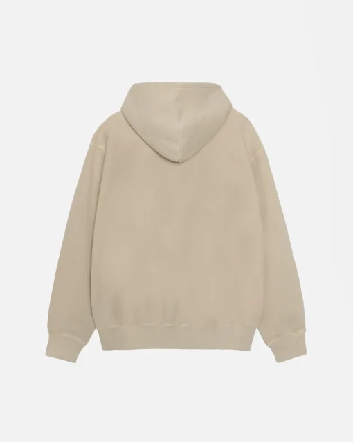 SMOOTH STOCK HOODIE PIGMENT DYED