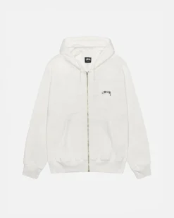 SMOOTH STOCK ZIP HOODIE PIGMENT DYED