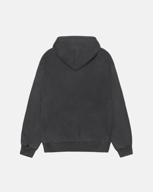 SMOOTH STOCK ZIP HOODIE PIGMENT DYED