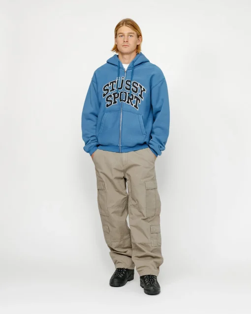 STÜSSY SPORT ZIP HOODIE