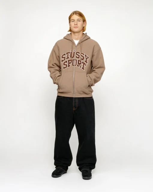 STÜSSY SPORT ZIP HOODIE
