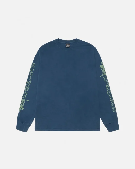 SUPERIOR-QUALITÄT LS T-SHIRT PIGMENTGEFÄRBT