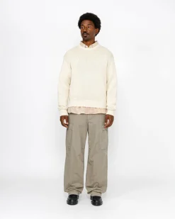 SURFMAN ICON COTTON LINEN CREW