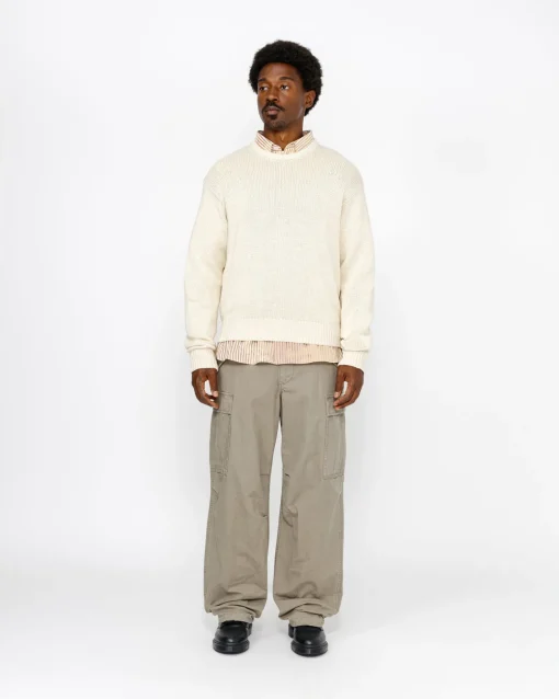 SURFMAN ICON COTTON LINEN CREW