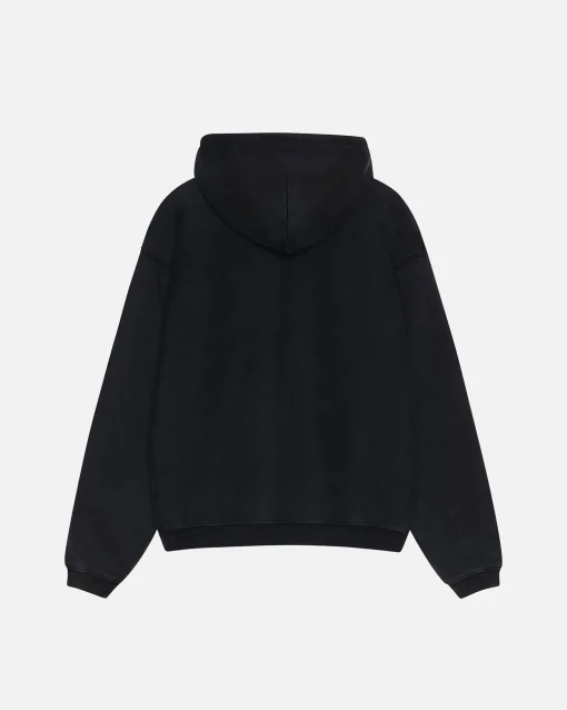 VERBLASSTE GRAFIK ZIP HOODIE