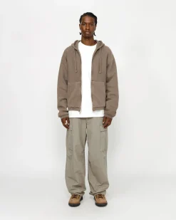 WAFFELGEFÜTTERT ZIP HOODIE