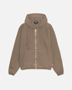 WAFFELGEFÜTTERT ZIP HOODIE