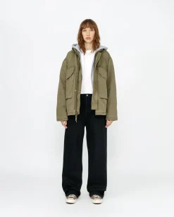 Weite Jeans-Denim