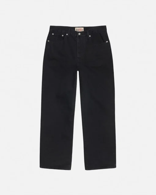 Weite Jeans-Denim
