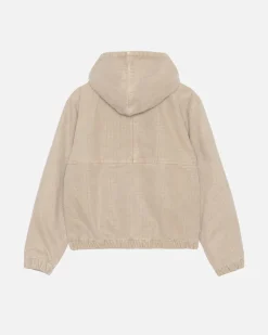 WORK JACKET CANVAS NEEDLE PUNCH