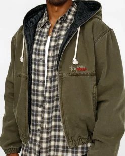 WORK JACKET INSULATED CANVAS