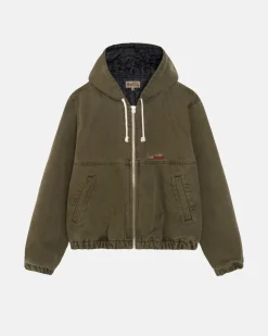 WORK JACKET INSULATED CANVAS