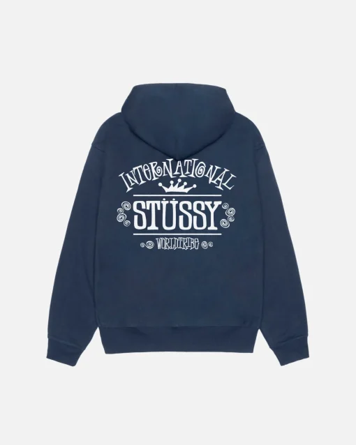 WORLDWIDE ZIP HOODIE